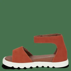 Sandaler Med Flad Sål>Green Comfort Allow Abi - Orange