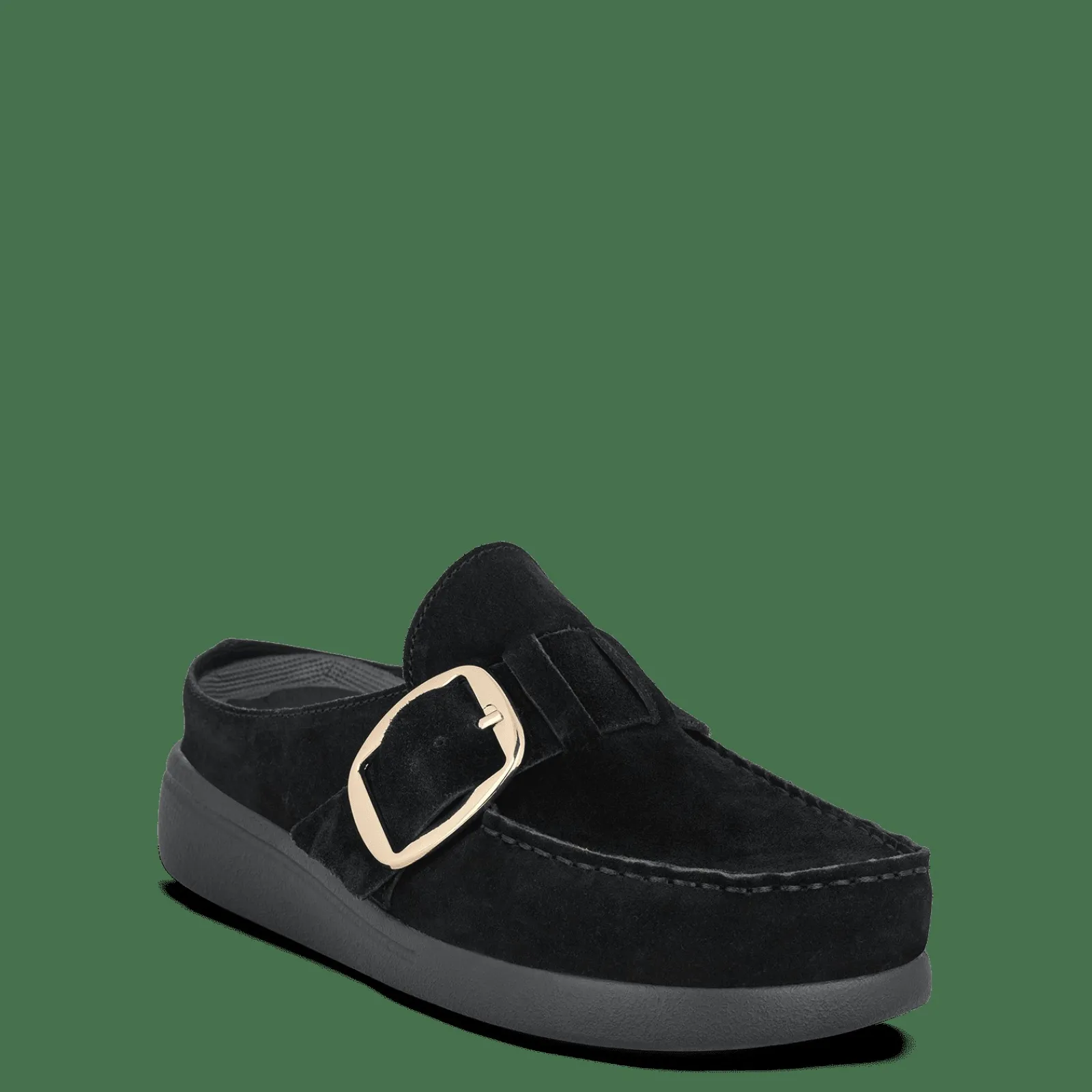 Loafers>Green Comfort Happy Walking Haven - Sort
