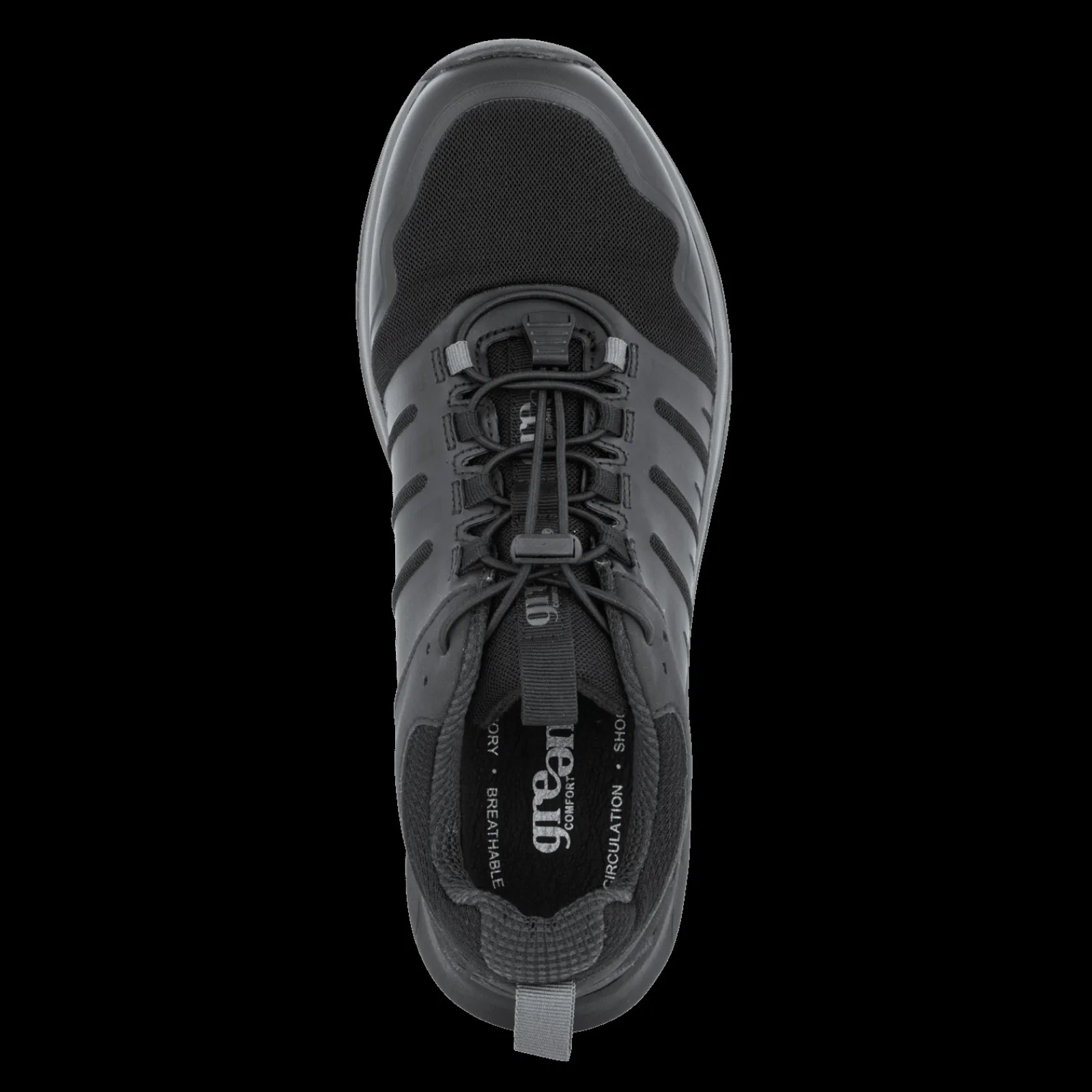 Outdoor Sko>Green Comfort Track N' Trail Theis - Sort