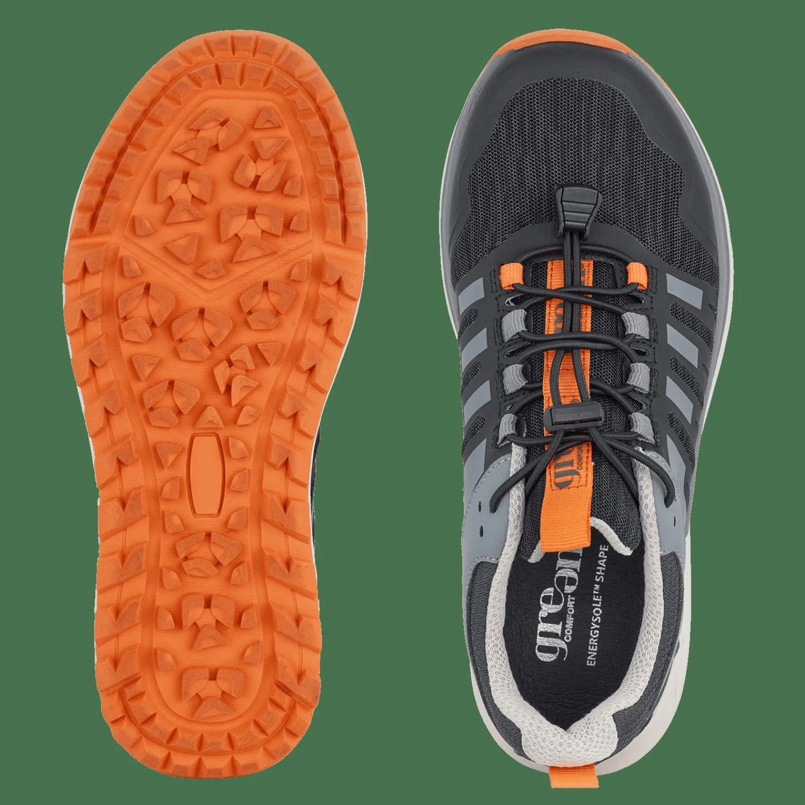 Outdoor Sko>Green Comfort Track N' Trail Theo - Orange