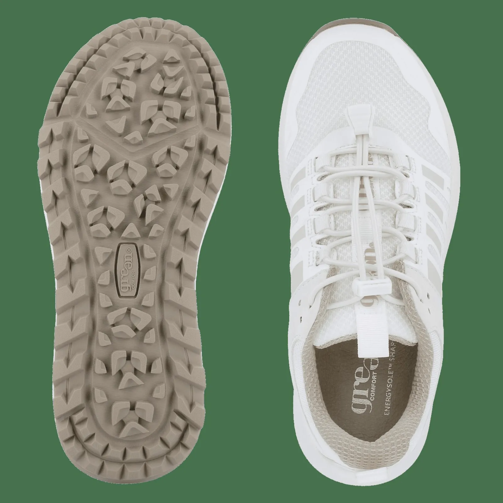 Outdoor>Green Comfort Track N' Trail Thess - White