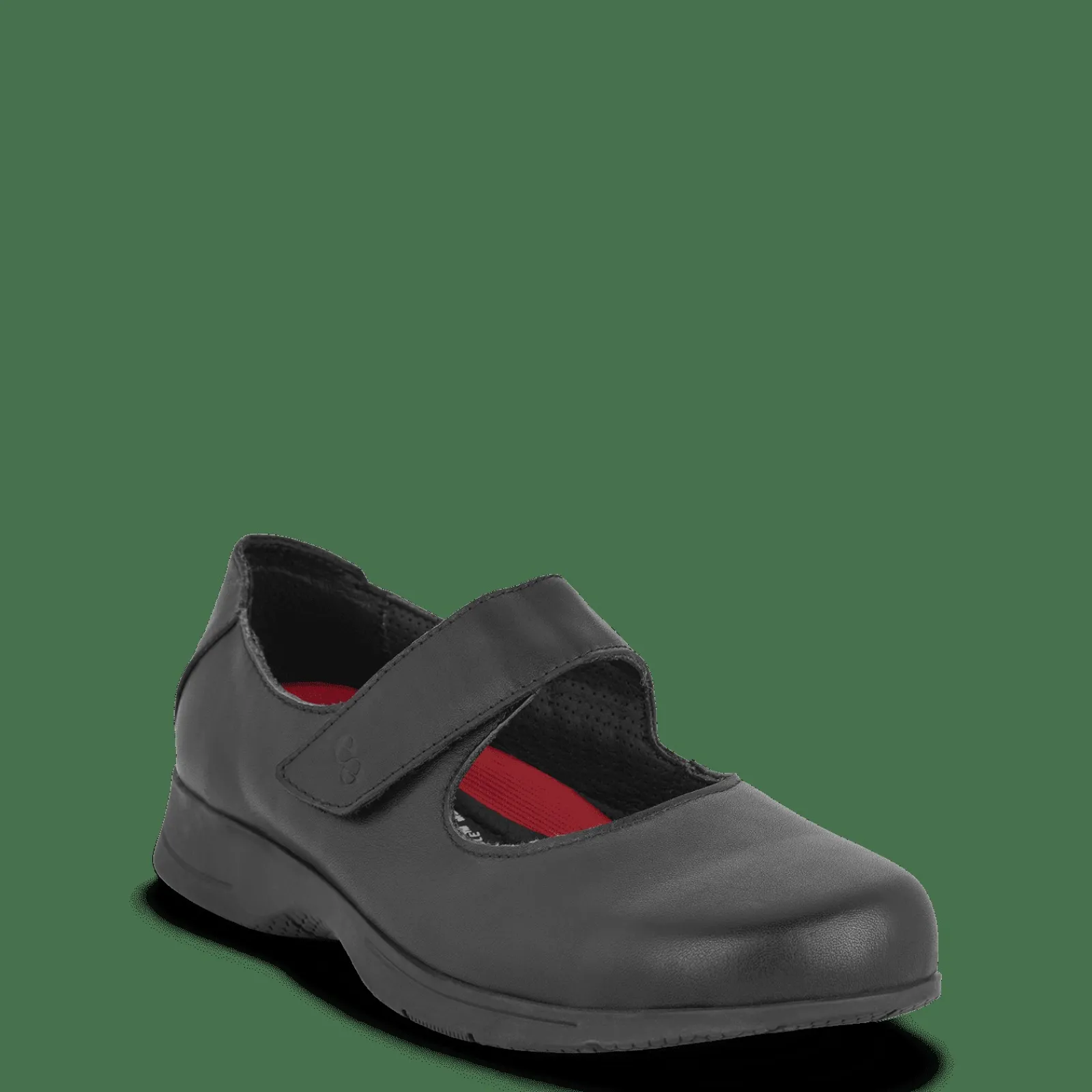 Lædersko>Green Comfort Walkie Wilda - Sort